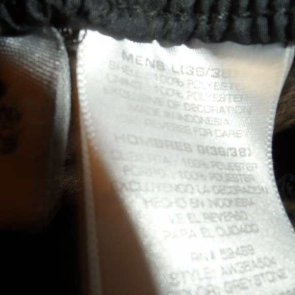 Black Athletic Works Workout Pants- Size L 36/38 - Picture 4 of 5